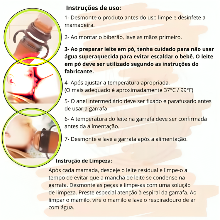 BemMamar™ - Mamadeira Tetadeira Antiasfixia e Antibacteriana