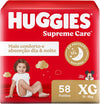 Fralda Huggies Supreme Care 58 unidades