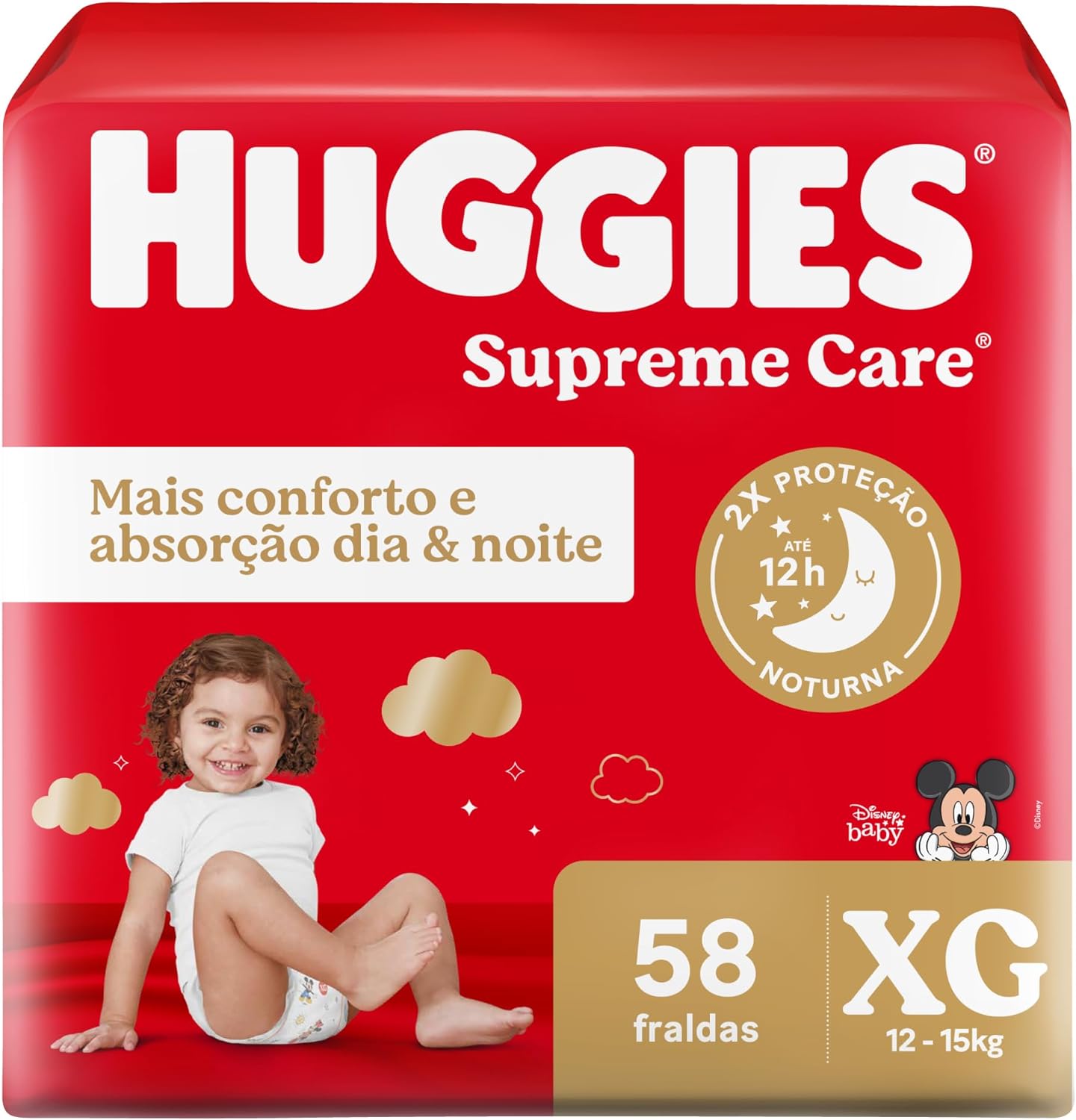 Fralda Huggies Supreme Care