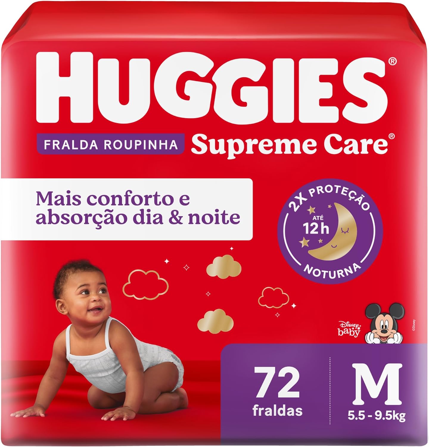 Fralda Huggies Supreme Care