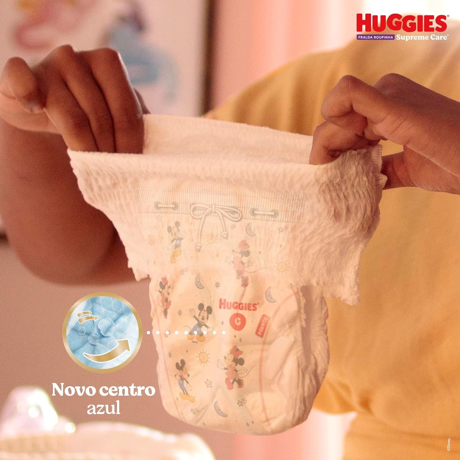 Fralda Huggies Supreme Care 72 unidades