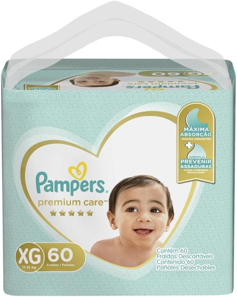 Fralda Pampers 56 unidades