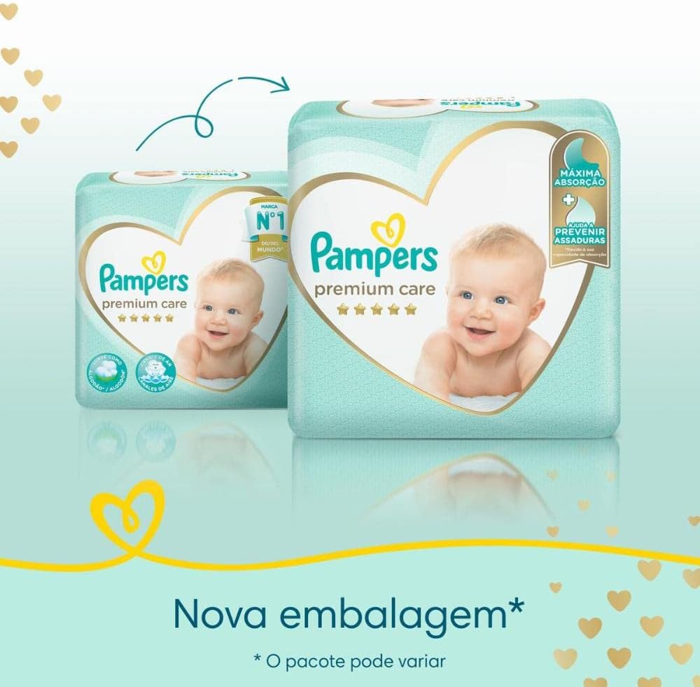 Fralda Pampers 56 unidades